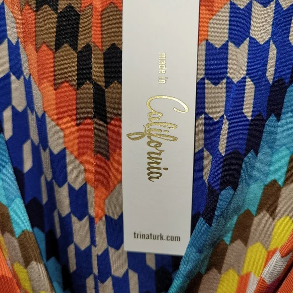 Nwt Trina Turk dress size 6 - Picture 4 of 7